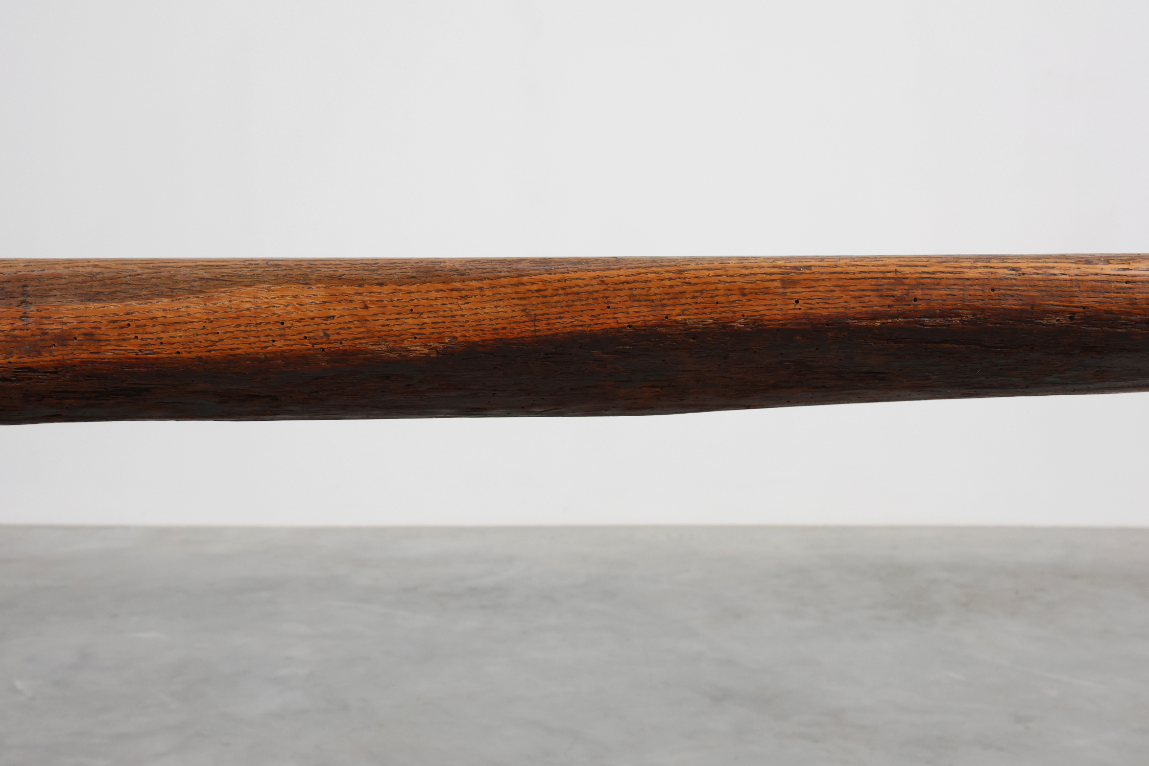 Pair of rustic Oak Benches, France, 1850thumbnail